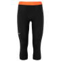 Męskie kalesony 3/4 Salewa Cristallo Warm Amr M 3/4 Tight. czarny black out