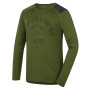 Męska koszulka Husky Merino 100 dl. rukáv Wolf