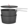 Zestaw naczyń Primus LiTech Pot Set 2,3L szary