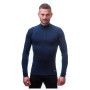 Męska koszulka Sensor Merino DF zip