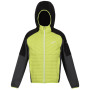 Kurtka dziecięca Regatta Kielder Hybrid VI zielony/czarny GreenAlg/Blk