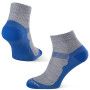 Skarpetki Zulu Merino Lite Men szary/niebieski