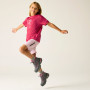 T-shirt dziecięcy Regatta Aria Deep Pink