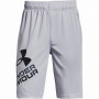 Spodenki dziecięce Under Armour Prototype 2.0 Logo Shorts-GRY jasnoszary Gray