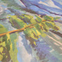 Podkładka High Tail Designs Tyvek Ground Cloth Yellowstone Wilderness