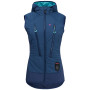 Kamizelka damska Silvini Polara niebieski navy-turquoise