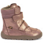 Dziecięce buty zimowe Frodo Barefoot Zeru Tex Winter Pink/Gold