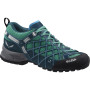 Buty damskie Salewa Wildfire S GTX zielony/niebieski Cypress/RiverBlue