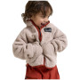 Bluza dziecięca Didriksons Gibbs Kids Fullzip 2 Beach Beige/Rust