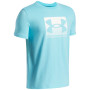 Dziecięca koszulka Under Armour UA B Boxed Sports Update SS Fresco Blue