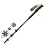Kije trekkingowe Gabel Carbon Force Flk czarny