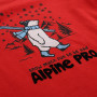 T-shirt dziecięcy Alpine Pro Ecco 2 Red