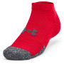 Skarpetki Under Armour Heatgear Locut czerwony Red / Pitch Gray / Pitch Gray
