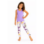 Legginsy dziecięce Wouki Kyugi Festive Lila