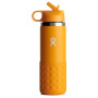 Butelka dla dziecka Hydro Flask Kids Wide Mouth 20 oz Straw Lid/Boot pomarańczowy STARFISH