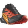 Buty do biegania dla mężczyzn Salomon Sense Ride 5 Gore-Tex czarny/czerwony Black / Scarlet Ibis / Turmeric