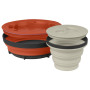 Zestaw misek Sea to Summit X-Seal & Go Set Large szary/czerwony Rust/Sand