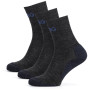 Skarpety męskie Warg Trek Merino 3-pack szary/niebieski