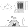 Namiot turystyczny Easy Camp Rondane 3 II.
