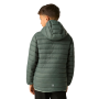 Dziecięca kurtka zimowa Regatta Junior Hooded Marizion Dark Forrest Green