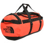 Torba podróżna The North Face Base Camp Duffel - L 2023 czarny/pomarańczowy Flare/TnfBlack