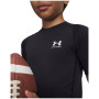 Dziecięca koszulka Under Armour UA HG Armour SS Black