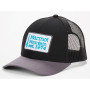 Bejsbolówka Marmot Retro Trucker czarny Black/DarkSteel/Black