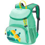 Plecak dziecięcy Jack Wolfskin Little Joe jasnozielony deep mint