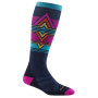Damskie podkolanówki Darn Tough Echo Otc różowy/niebieski eclipse