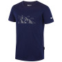 Koszulka męska Zulu Merino 160 Short Cabelway Comfy niebieski navy