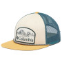 Bejsbolówka Columbia Flat Brim Snap Back biały/niebieski Chalk, Metal, Heat Seeker
