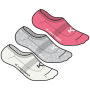 Damskie skarpety Kari Traa Hael Sock 3pk różówy/szary Pi