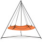 Huśtawka Hamaka.eu Hangout Pod SET jasnopomarańczowy orange