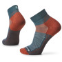 Skarpetki Smartwool Cycle Zero Cushion Ankle Socks niebieski/pomarańczowy twilight blue