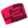 Opaska Salewa Pedroc Seamless Headband czarny/różówy RedPlum/