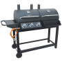 Grill Cattara Duet 2 in1 plyn/dřevěné uhlí