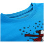 T-shirt dziecięcy Alpine Pro Ecco 2 Blue