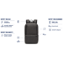 Plecak antykradzieżowy Pacsafe Metrosafe X 20l