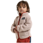 Bluza dziecięca Didriksons Gibbs Kids Fullzip 2 Beach Beige/Rust