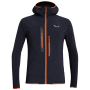 Męska bluza Salewa Puez 2 Dst M Fz Hdy niebieski 3961 - navy blazer/4570