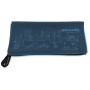 Ręcznik Pinguin Micro Towel XL 75x150 Map niebieski Blue
