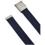 Pasek Under Armour M's Webbing Belt ciemnoniebieski Midnight Navy / Khaki Base / Silver