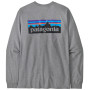 Koszulka męska Patagonia P-6 Logo Responsibili Tee LS