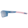 Okulary przeciwsłoneczne Uvex Sportstyle 225 niebieski Blue Mat Rose / Litemirror Silver