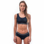 Sportowy biustonosz Sensor Merino Active Deep Blue