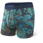 Bokserki Saxx Platinum Boxer Brief Fly niebieski NavySong