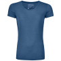 Damska koszulka Ortovox 150 Cool Clean Ts W niebieski mountain blue