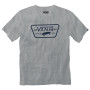 Koszulka męska Vans MN Full Patch zarys AthleticHeather/Black