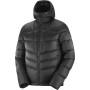 Kurtka męska Salomon Transition Down Hoodie M czarny Black