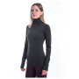 Damska koszulka Sensor Merino Bold Roll Neck dł.rękaw